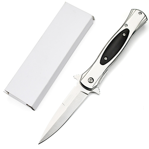 Populaire 440c acier inoxydable couteau à lame pliante Portable survie en plein air auto-défense couteau de poche EDC outil à <span class=keywords><strong>main</strong></span> OEM personnalisé - Product Image 3