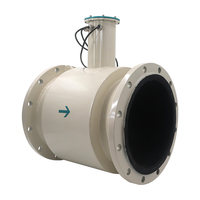 Partially Filled Pipes Electromagnetic Flow Meter Water Magnetic Flowmeter for Water Applications