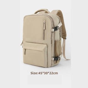 Custom 2024 Fashionable Multi-pocket <b>Nylon</b> Lining School Leisure Travel <b>Backpack</b> Waterproof Laptop Bag Softback <b>Backpack</b> - Product Image 5