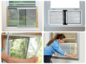 Más Vendida: Malla <span class=keywords><strong>Mosquitera</strong></span> de Fibra de Vidrio de 18x16 para Puertas y Ventanas, Redes Invisibles para Sala de Estar - Product Image 5