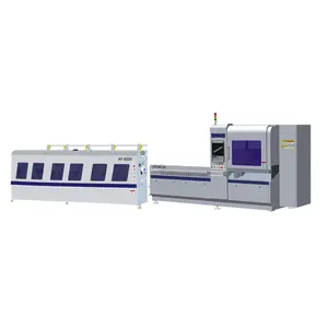 Découpeur laser de tuyau d'alimentation automatique pour petits tubes Tubes spéciaux Machine de découpe de tubes laser CNC