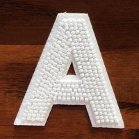 Nouvelle arrivée magnifique Mickey Minnie Mouse tête paillettes bordure pleine perle perles adhésif Patch