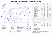 Vélo de route aérodynamique en carbone MINICE R1 T800, vélo complet 700C, 24 vitesses, freins à disque électroniques, pédales ordinaires, roues SIHIMA-NO R7120