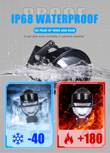 Carolyn - Faro Antiniebla para Automóvil P90, <span class=keywords><strong>Precio</strong></span> Económico, 12 V, 160 W, 16000 LM, 6000 K, IP68, Lente de Proyector Bi-LED de 3.0 Pulgadas, Volante a la Derecha/Izquierda - Product Image 6