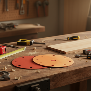 Disque de ponçage Ttake 15 trous, grain 240, support Velcro - Product Image 3