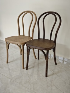 Silla de madera curvada de resina apilable al aire libre para Banquete de boda de hotel restaurante <span class=keywords><strong>vintage</strong></span> moderno con grano de madera - Product Image 6