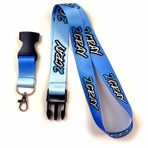 Custom Sublimation Logo Polyester <b>Lanyards</b> with Hook Free Sample Bulk Sport Neck Strap <b>for</b> Medal & <b>Keys</b> - Product Image 4