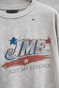 T-shirts en coton épais délavé style vintage pour hommes, personnalisables par sérigraphie, et T-shirts à manches longues légers effet vieilli - Product Image 3