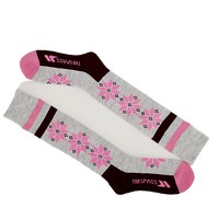 Chaussettes thermiques respirantes en laine mérinos pour le ski, la randonnée, la chasse en hiver, les activités de plein air, certifiées Oeko-Tex, accessoires de snowboard, chaussettes florales
