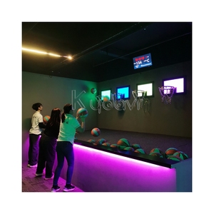 Jeu <span class=keywords><strong>de</strong></span> tir interactif LED multijoueur Kydavr Activate Hoops pour <span class=keywords><strong>salle</strong></span> <span class=keywords><strong>de</strong></span> jeux, compétitif, durable et sûr pour l'intérieur - Product Image 3