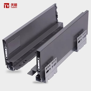 Hot Sale Metal Drawer Slide <b>Box</b> Soft Close Full Extension Furniture Hardware for Kitchen Cabinet <b>Wardrobe</b> - Product Image 1