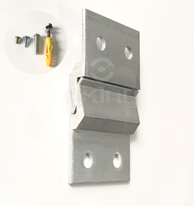 OKing Vente directe d'usine Fixation murale Système de clips de montage en Z Crampons français pour miroir et photo suspendue - Product Image 4