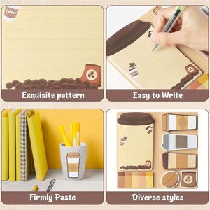 Creative Combination Quality Paper <b>Memo</b> <b>Pads</b> Special-Shaped Multiple Styles N Times Paste School Back-to-School Essential - Product Image 4