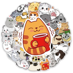 <span class=keywords><strong>Adesivi</strong></span> Divertenti di <span class=keywords><strong>Gatti</strong></span> Cartoon Kawaii <span class=keywords><strong>per</strong></span> Laptop, Telefono, <span class=keywords><strong>Auto</strong></span>, 50 Pezzi, <span class=keywords><strong>Adesivi</strong></span> Impermeabili in Vinile <span class=keywords><strong>per</strong></span> Borse - Product Image 6
