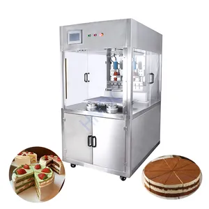 Cortador Ultrassônico Do Bolo Máquina Automática Do Fatiador De Pão Máquina corte Do Bolo De Esponja De Pastelaria