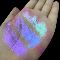 Fard à paupières pressé 2023 Multichrome Duochrome Couleurs spéciales super brillantes