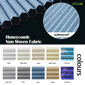 Zstarr Trung Quốc nhà sản xuất thân thiện với môi cơ giới thông minh cửa sổ màn vải tổ ong Rèm di động Skylight <span class=keywords><strong>Shade</strong></span> Đối với trang chủ - Product Image 3