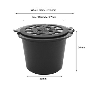 1 Cápsula de Café Reutilizable <span class=keywords><strong>Nespresso</strong></span> Portátil, Vacía, de Grado Alimenticio, de Polipropileno, para Uso Individual <span class=keywords><strong>Profesional</strong></span> - Product Image 3
