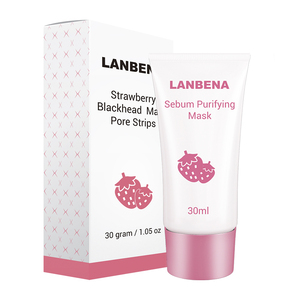 LANBENA nettoyage en profondeur fraise suppression de points noirs <span class=keywords><strong>masque</strong></span> <span class=keywords><strong>peel</strong></span> <span class=keywords><strong>off</strong></span> livraison gratuite - Product Image 1