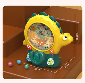 Máquina eléctrica para recoger frijoles de dinosaurio, rompecabezas, entrenamiento, comer frijoles, máquina de <span class=keywords><strong>juego</strong></span> para niños, juguete - Product Image 5