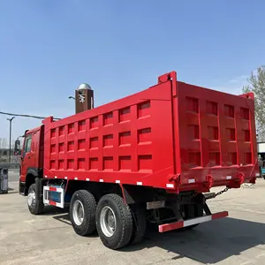 Second Hand 375hp Sinotruk Euro3 Howo Sand Tipper 20 Cubic Meter 40 Ton Dump Truck For Sale