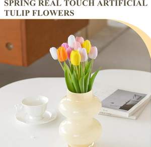 Rosa Artificial de Lujo para Bodas en Casa - Tulipán Realista Hecho a Mano para el Día de San Valentín, Acción de Gracias y Graduación - Product Image 5