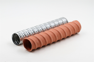 Conducto corrugado galvanizado de envío rápido certificado ISO 9001, conducto corrugado de posttensión, conducto galvanizado corrugado plano - Product Image 3