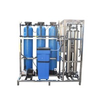 Machine de traitement de l'eau par osmose inverse industrielle du système de purification de l'eau 250lph Ro