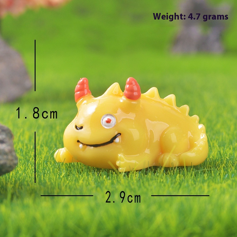 Yellow Dinosaur Monster