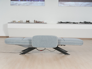 Canapé-lit pliant multifonctionnel électrique inclinable en tissu pour <span class=keywords><strong>fauteuil</strong></span> simple - Product Image 3