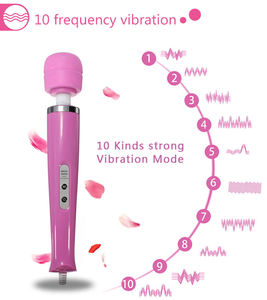 Vibrador masajeador corporal eléctrico de 10 velocidades para mujer, varita masajeadora potente para el punto G - Product Image 2