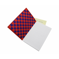 Cahiers écologiques à couverture souple durable, pages lignées, reliure cousue, motifs mignons, logo personnalisé pour les cours, la planification de projets