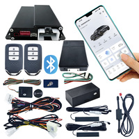 Kit de sécurité d'alarme de voiture à démarrage à distance avec clé numérique intelligente OVI, entrée sans clé, contrôle par application, plug and play pour Honda Civic 10e génération