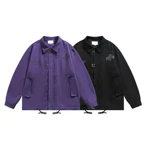 OEM Custom Design Black Versity Jacket For Men Manufacturer Bulk Bomber Plus Size Men'S Letterman Varsity Jackets