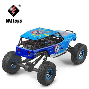 WLtoys 10428-A RC auto 2.4G scala 1:10 540 motore completamente spazzolato telecomando elettrico selvaggio pista guerriero veicolo giocattolo per bambini - Product Image 5