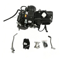 Moteur Zongshen ZS190 W190 190cc horizontal à 2 soupapes, refroidi par huile, 4 temps, ZS1P62YML-2, démarrage électrique et au kick, pour moto tout-terrain.