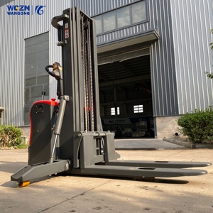 Gerbeur électrique haute performance WGZN 1500 kg, levée 2 m, lithium 48 V, prêt à l'emploi, pour une logistique efficace - Product Image 3