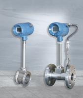Energy Efficient Vortex Flow Meter with 4-20mA Output Flange Type Digital Transmitter for Steam Air and Low-viscosity Liquid