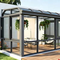 Nouvelle conception de dôme en verre isolant personnalisé, tente de jardin transparente en forme de bulle, gazebo anti-corrosion, véranda de jardin
