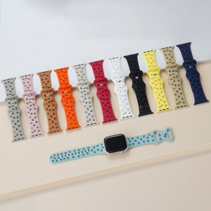 Cinturino in Silicone per Apple Watch serie 6 7 8 9 cinturino di ricambio 41 45 49mm - Product Image 1