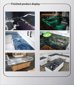 DLD 1 Gallone Easy Mix 1:1 Harz Epoxid für Anfänger Kit Kristall für Arbeits platte Tisch möbel - Product Image 4