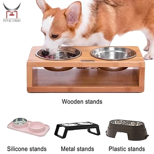 Tigela De Substituição De Aço Inoxidável Para Stand Elevado Dog <span class=keywords><strong>Bowls</strong></span> Pet Dish Para Alimentos Secos E Molhados Tigela De Água De Gato - Product Image 3