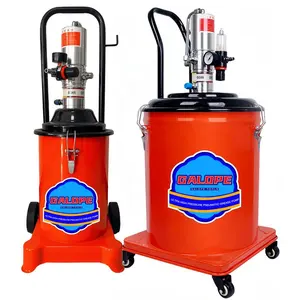 12L桶和桶3加仑气动润滑脂润滑器自动/自动手动润滑脂泵气动润滑脂枪泵
