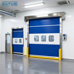<span class=keywords><strong>Puerta</strong></span> Enrollable Automática de Alta Velocidad OUTUS con Certificación CE, Tamaño Personalizado, <span class=keywords><strong>Puerta</strong></span> Industrial de PVC de Acción Rápida - Product Image 2