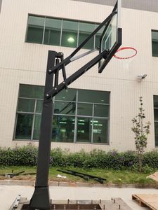 Système de basket-ball réglable standard extérieur <span class=keywords><strong>nba</strong></span> panier de basket-ball avec machine à poignée avant - Product Image 3
