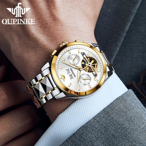 Envío Directo del Reloj Mecánico Original 3290 para Hombre, con Fecha, Subesfera, Marca de Lujo, Movimiento Automático, Acero Inoxidable - Product Image 2