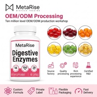 Green Elixir OEM Probiotiques en Capsules Milliards d'UFC Complexe d'Enzymes Digestives Végétaliennes à Base de Champignons 30/60 Comprimés Durée de Conservation de 24 Mois pour