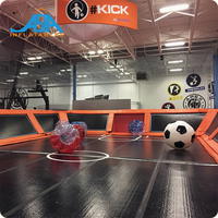 Drop Stitch Parkour Trampoline Park Air Track Floor Tumble Gonflable Air Track Basketball Court