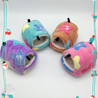 Hamster suspendu literie cachette hamac polaire Rat maison coussin mignon jouet pour l'hiver