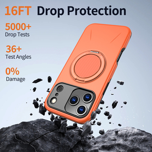 Funda Híbrida para Teléfono Móvil con Protección Contra Caídas para <span class=keywords><strong>iPhone</strong></span> 17 Pro, Soporte para Tarjetas, Accesorios para Teléfono Resistentes a Impactos para <span class=keywords><strong>iPhone</strong></span> 12 13 14 15 16 17 - Product Image 5
